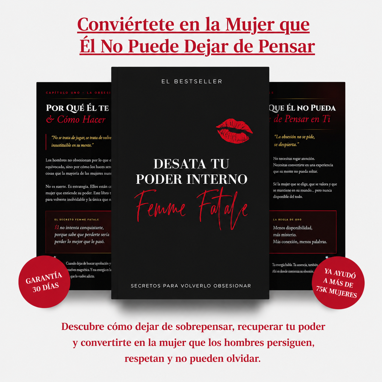 5X1 - LA GUÍA PARA ACTIVAR TU ENERGÍA FEMENINA + 3 BONUS DE REGALO