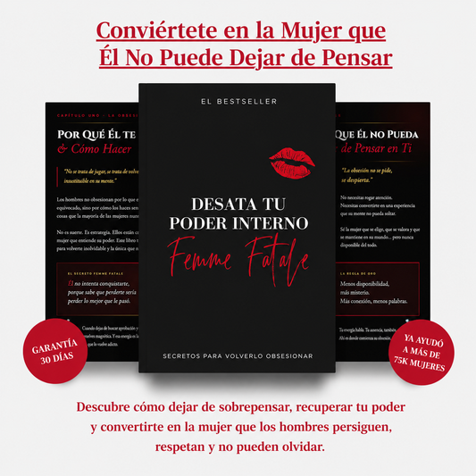 5X1 - LA GUÍA PARA ACTIVAR TU ENERGÍA FEMENINA + 3 BONUS DE REGALO